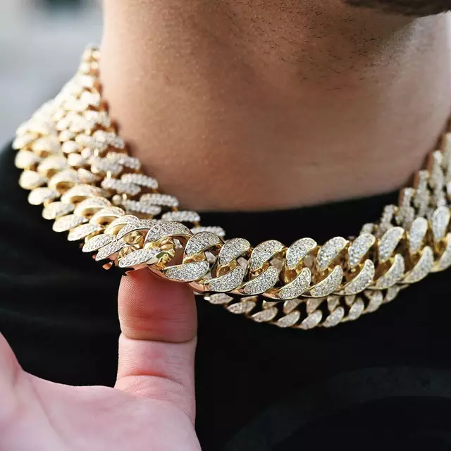 Heavy cuban 2025 link chain